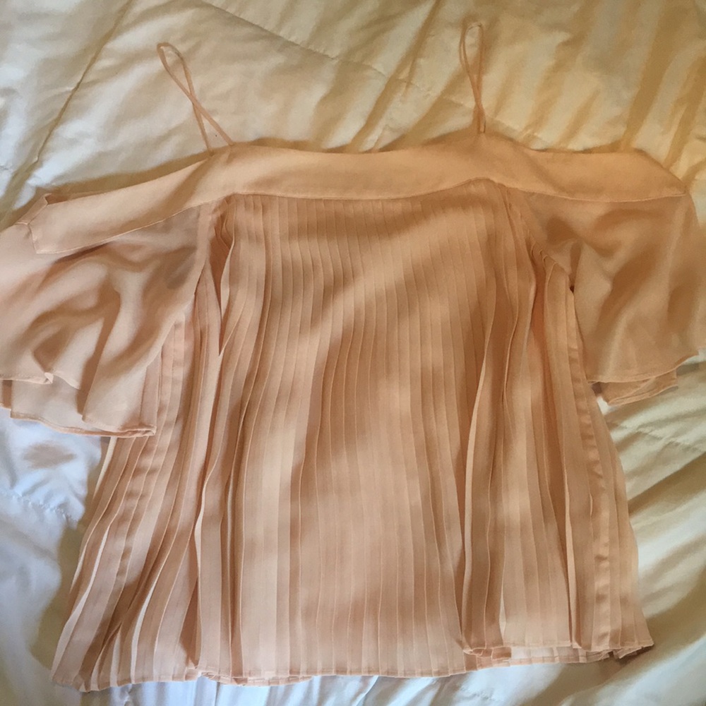 Greylin off the should blouse worn once